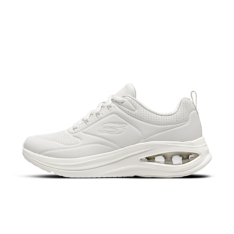 Skechers Support Lightweight Height Increasing Low top Running Shoes Women’s Ivory
