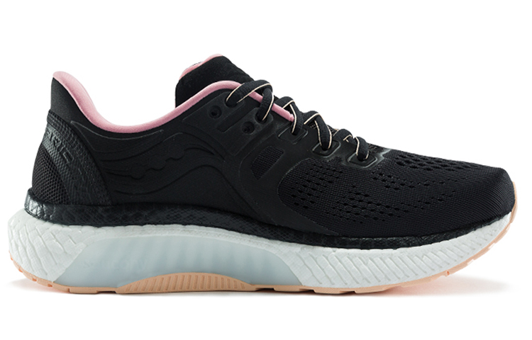 saucony Women’s Hurricane 23 Wide ‘Black Rosewater’