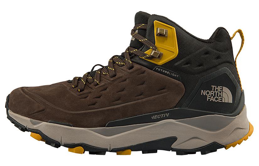 THE NORTH FACE Vectiv Exploris Futurelight Mid Hiking Shoes 'Deep Brown Tnf Black'