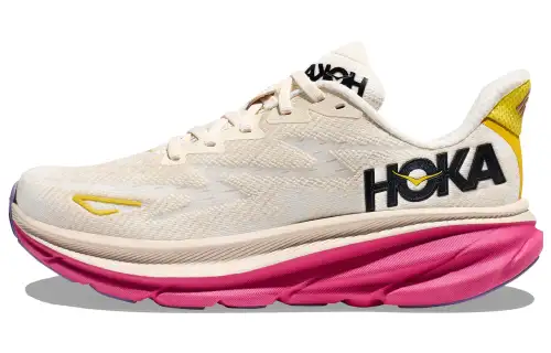 HOKA ONE ONE Clifton 9 'Eggnog Blanc De Blanc' Women's