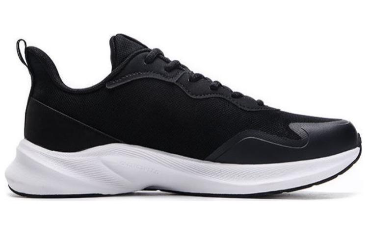 QIAODAN Cushioning, Wear Resistant Low top Running Shoes Men’s Black Orange