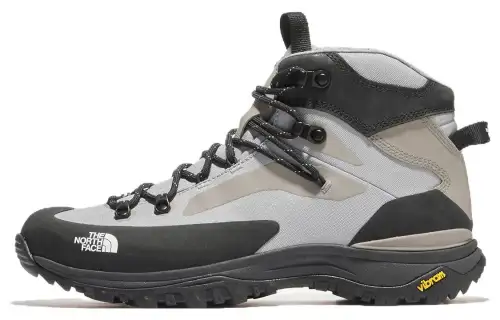 THE NORTH FACE Comfortable Slip Resistant, Abrasion Resistant, Waterproof Mid top Outdoor Shoes Men's White