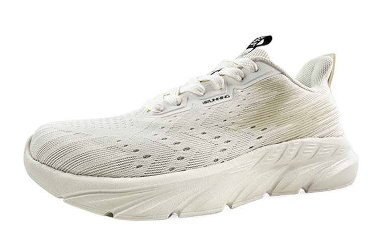 361° Wear resistant, Non slip And Breathable Low top Running Shoes Men’s Feather White