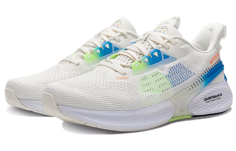 361° Flying Wing Slip Resistant Slip Resistant Low top Running Shoes Men’s White Green