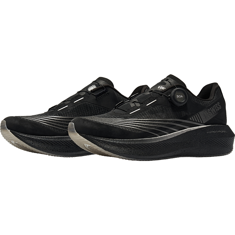 K·SWISS Fabric Low top Running Shoes Men’s Black Gray