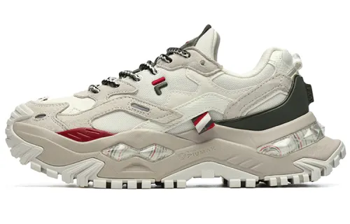 FILA FUSION Bianco Sneakers 'White Beige' Women's