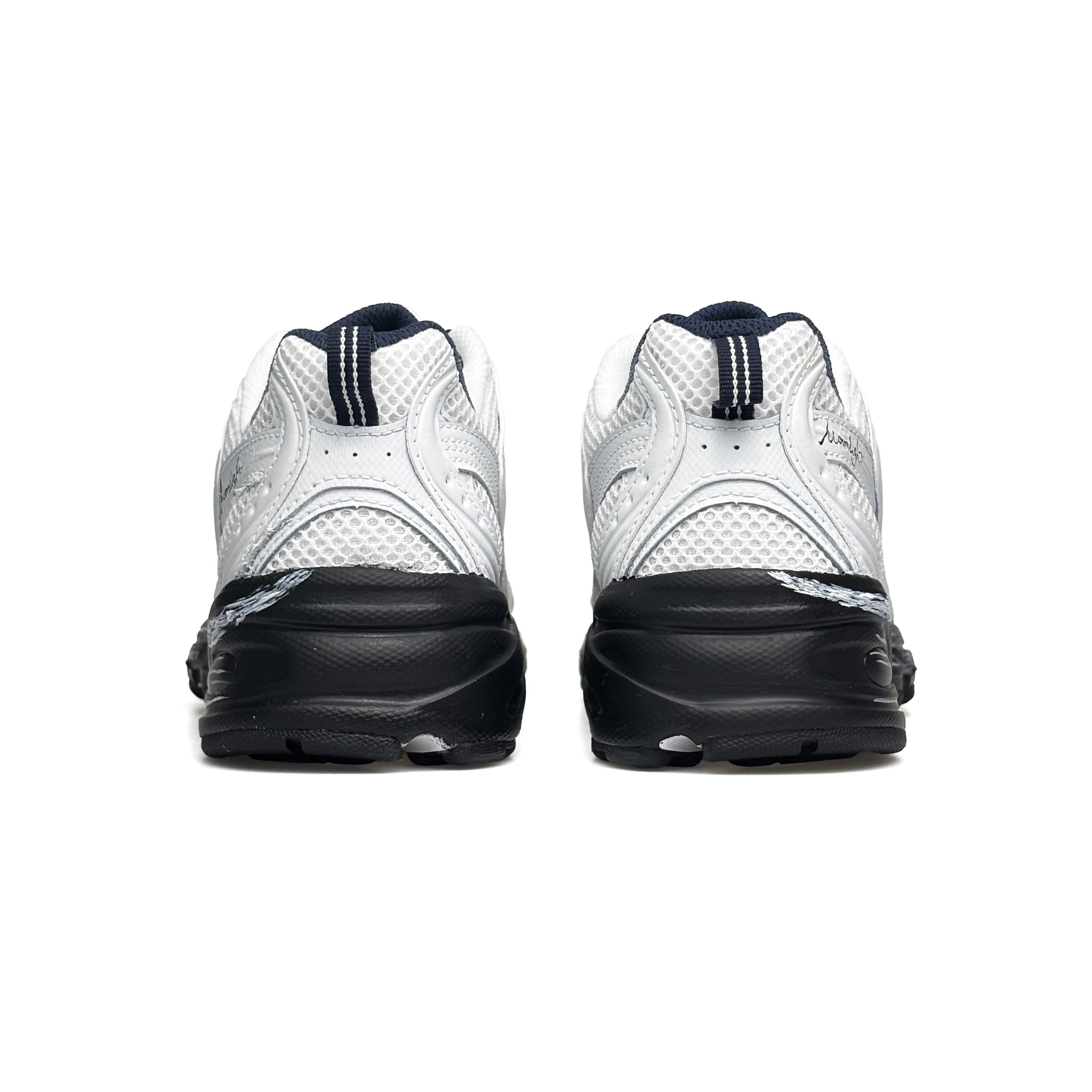 New Balance NB 530 Abrasion Resistant Low top Casual Running Shoes Unisex White