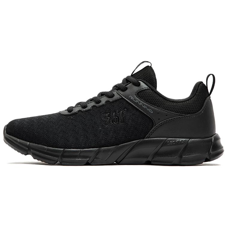 361° Cushioning Breathable Rebound Low top Sprint Running Shoes Women’s Obsidian Black