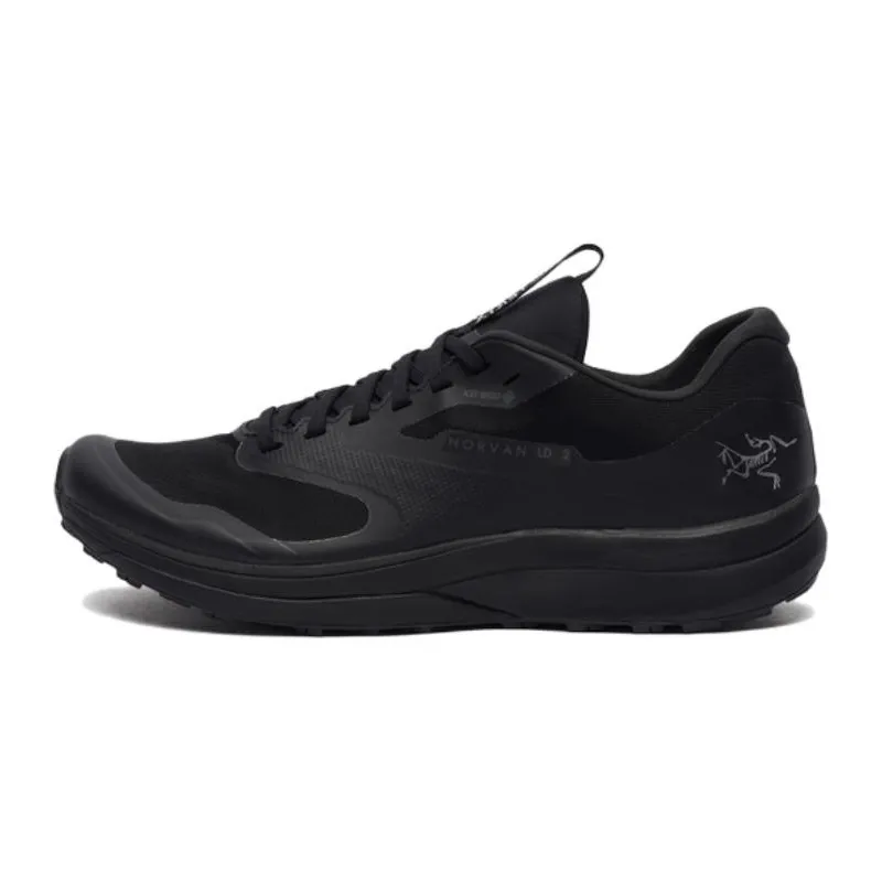 Arc'teryx Norvan LD 2 Fabric Abrasion Resistant Low top Running Shoes Unisex Black