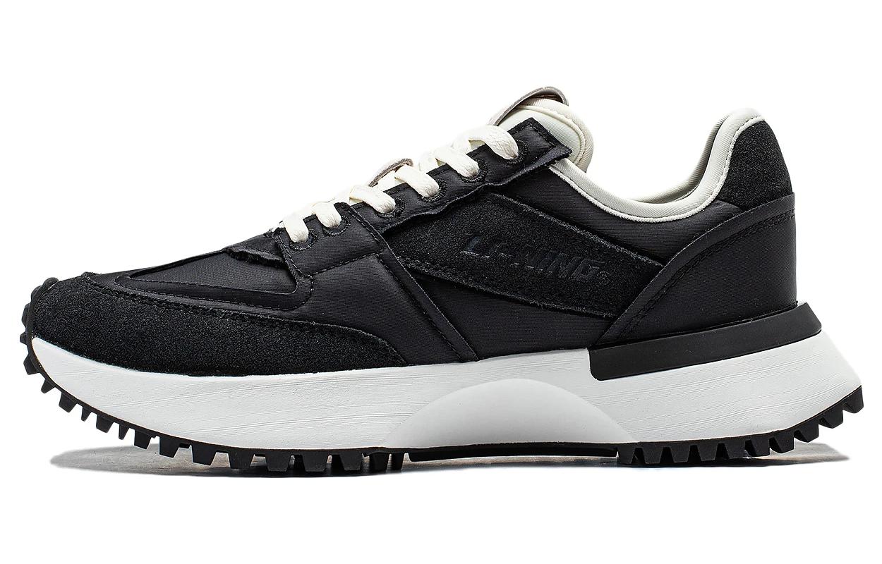 Li Ning 001 VNTG Lightweight Abrasion Resistant Low top Running Shoes Women’s Black