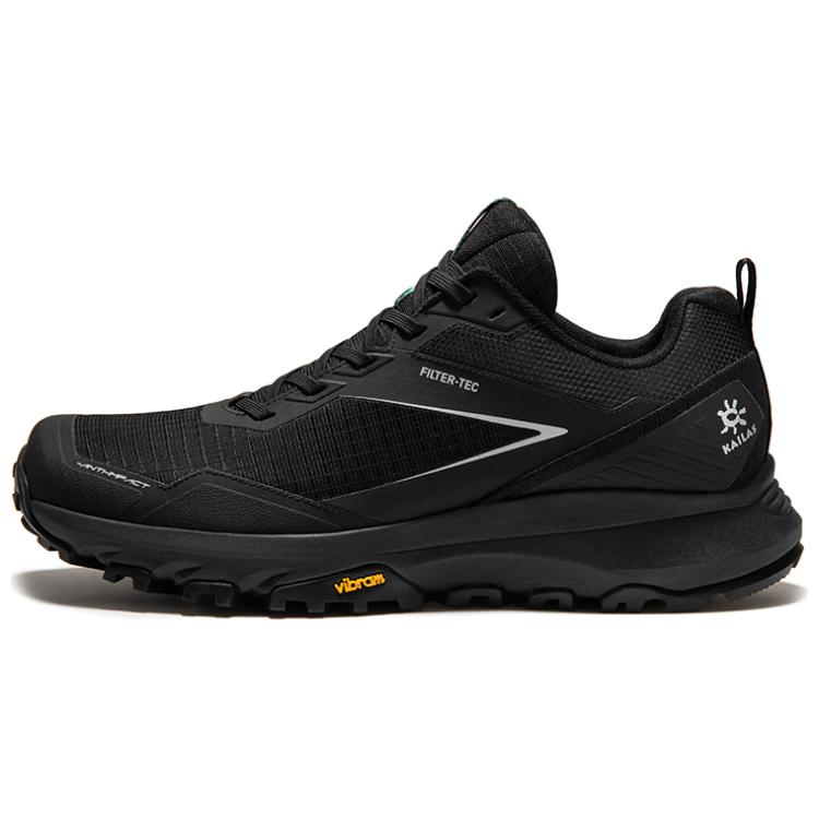KAILAS Low top Mountain Running Hiking Shoes Men's Ink Black