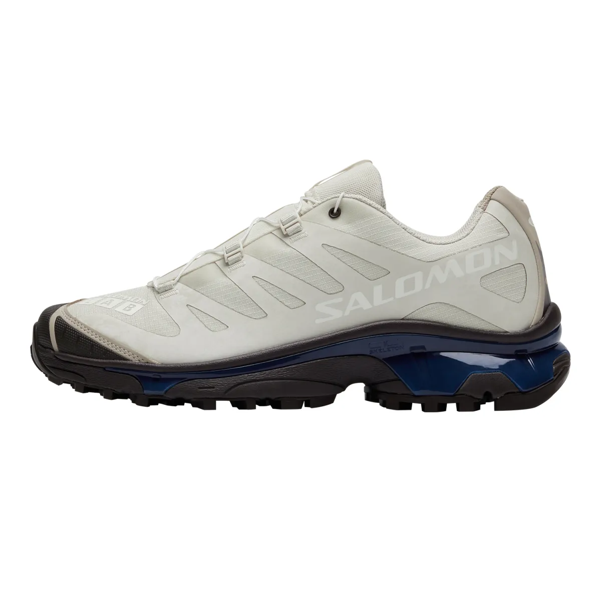 SALOMON XT 4 Casual Running Shoes Unisex Vanilla Coffee Black Dark Blue