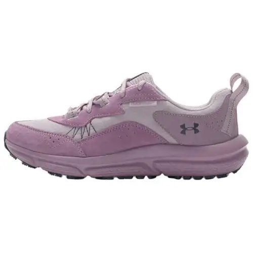 Under Armour Charged Verssert 2 Abrasion Resistant Low top Casual City Commuting Running Shoes Women's Gray Pink