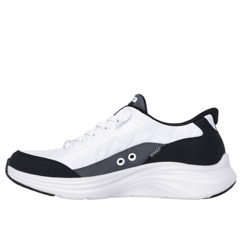 Skechers Contour Foam Cozy Fit Low top Running Shoes Women’s White Black