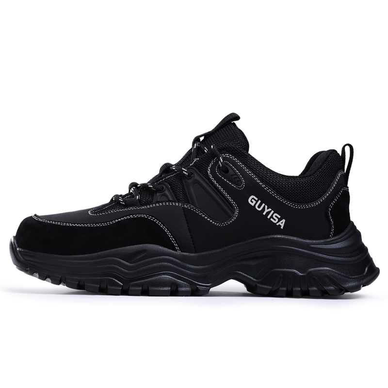 LANOUDUN Wear resistant And Lightweight Low top Outdoor Shoes Unisex Black