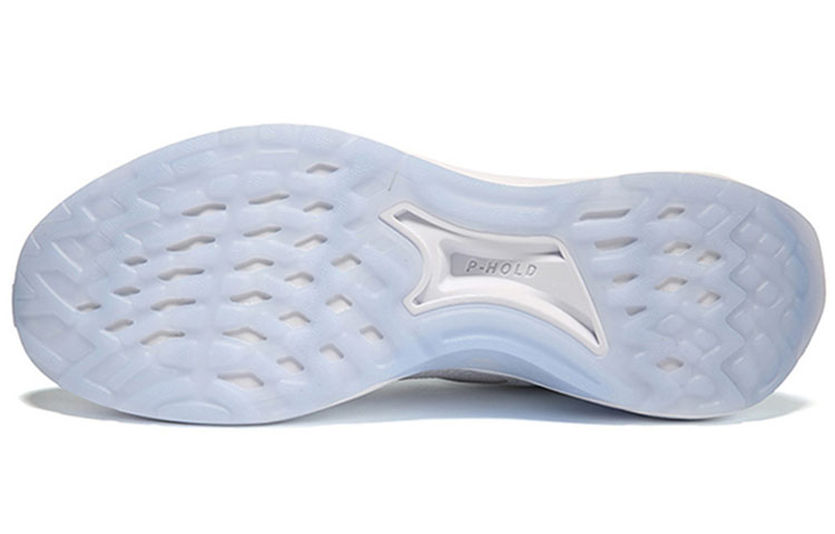 PEAK Textile, Synthetic Leather Slip Resistant, Abrasion Resistant, Lightweight Low top Running Shoes Men's White