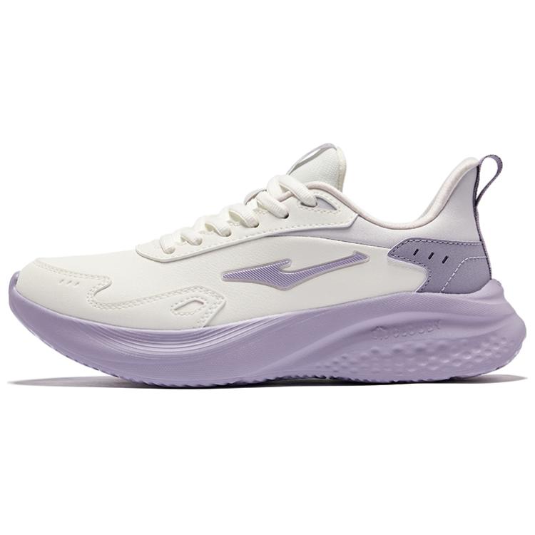 Erke Elegant Ride Cushioning Slip Resistant Waterproof Low top Running Shoes Women’s Microcrystal White Mineral Purple