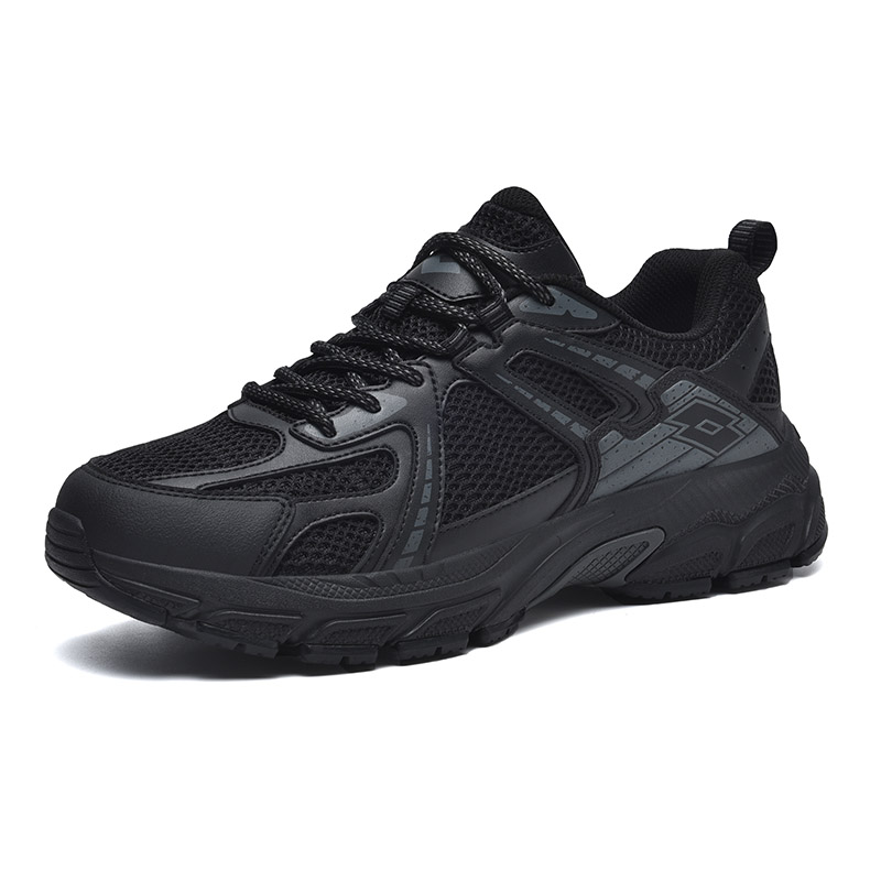 LOTTO Cushioning Slip Resistant Abrasion Resistant Low top Running Shoes Women’s Black