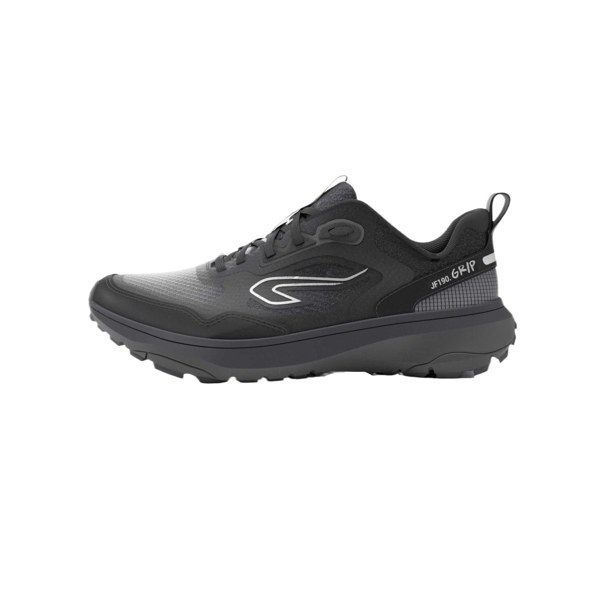 DECATHLON JOGFLOW 190 Slip Resistant Low top Running Shoes Men’s Smoky Black, Gray