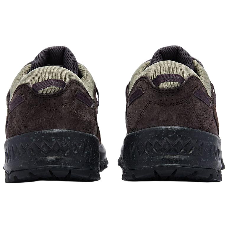 Saucony GRID PEAK Lightweight Running Shoes Unisex Black Green Umber