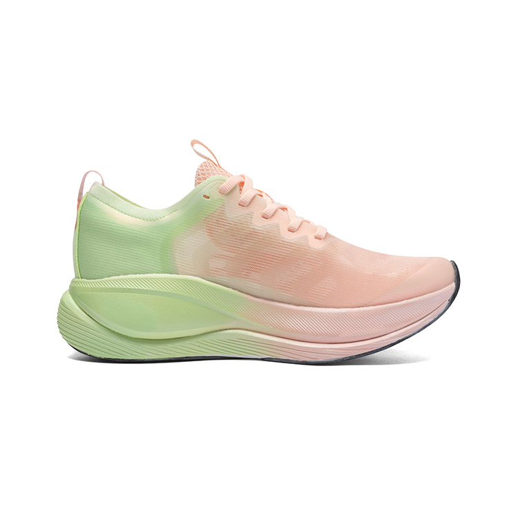 LPMX Running Shoes Unisex Low Top Cherry Blossom Green