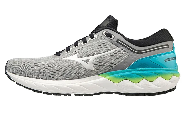 Mizuno Wave Skyrise 1 Comfortable Textile, Synthetic Leather Slip Resistant, Abrasion Resistant, Breathable Low top