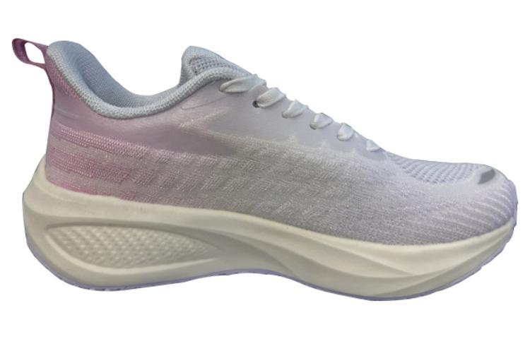 Erke Jiang Rebound Sports Cushioning Low top Running Shoes Women’s White Pink