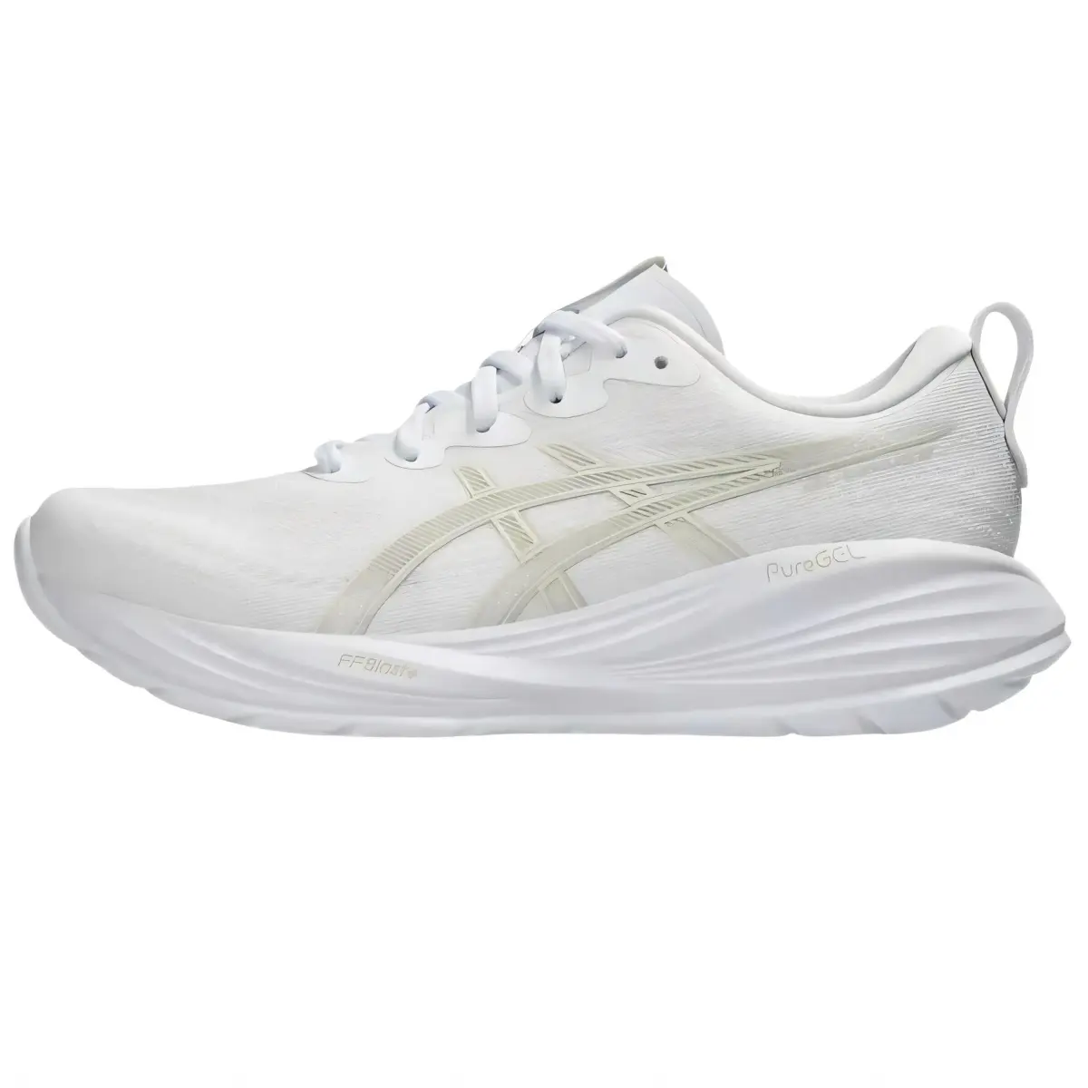 ASICS Gel Cumulus 27 White Lake Grey Women's