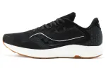 Saucony Freedom 4 Cushioning Slip Resistant Abrasion Resistant Low top Casual Running Shoes Men's Black White