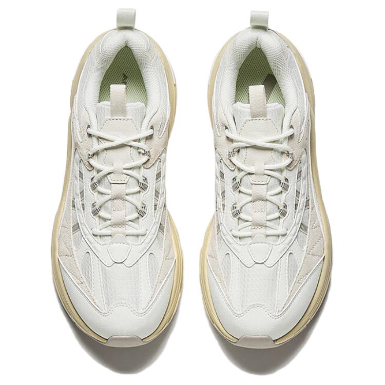 Anta Explorer 2 Slip Resistant Abrasion Resistant Low top City Commuting Running Shoes Men’s White Gray