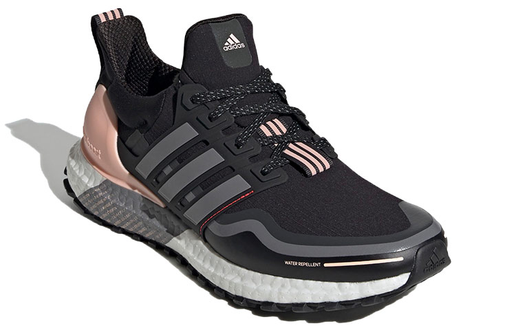 Женские кроссовки adidas ULT (черно-серо-розовые) — фото 3