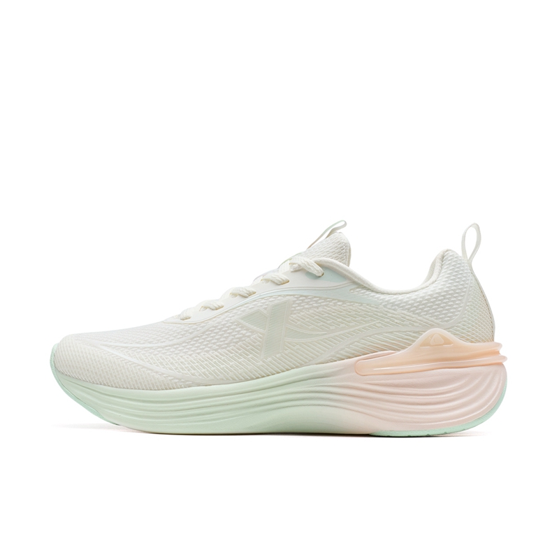 XTEP Xingyun MAX Abrasion Resistant Cushioning Low top Casual Running Shoes Women’s White Green