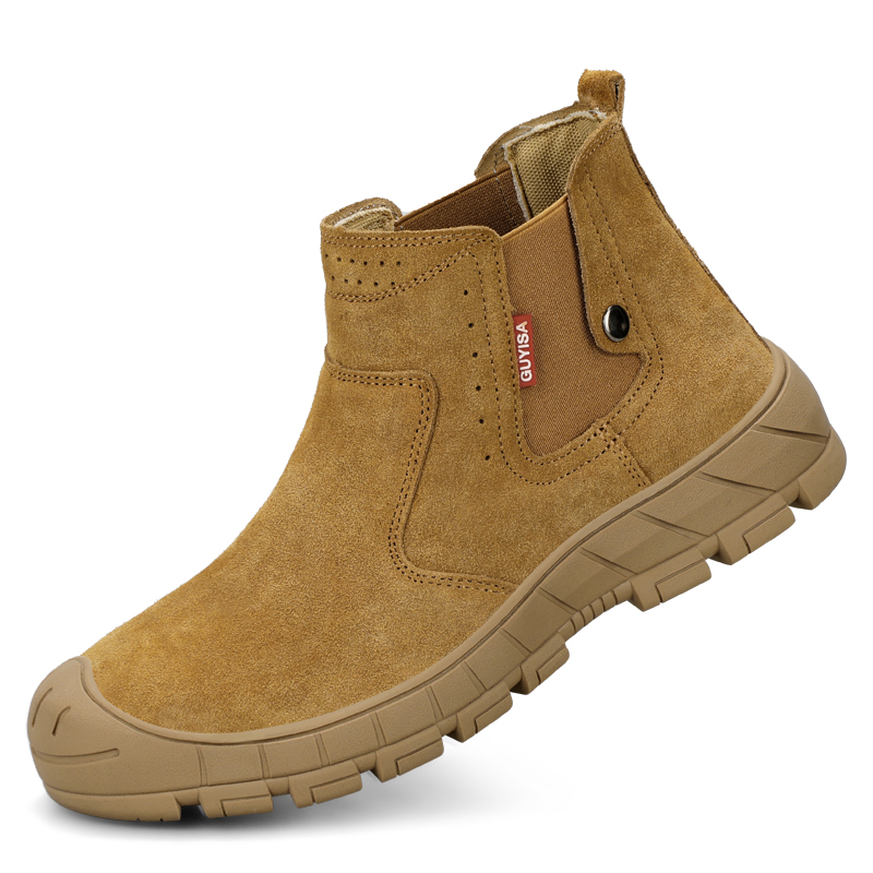GUYISA Safety & Protective Shoes Men’s High Top