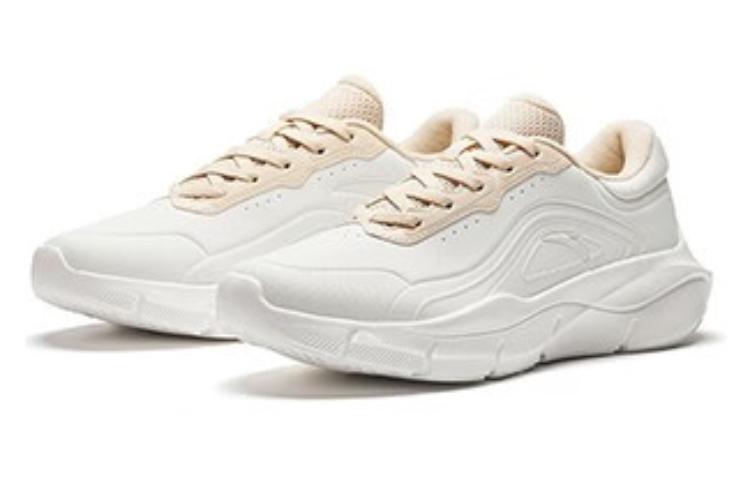 ANTA Running Shoes Women’s Low Top Ivory White Champagne