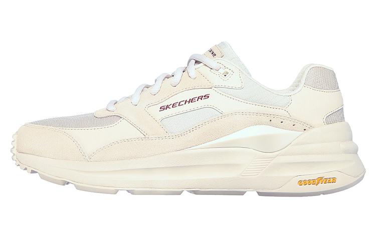 Skechers Global Jogger Low Top Beige/White