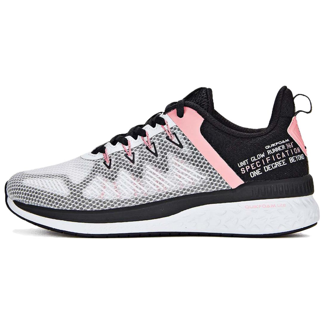 361° Slip Resistant Abrasion Resistant Low top Casual Running Shoes Women’s White Black