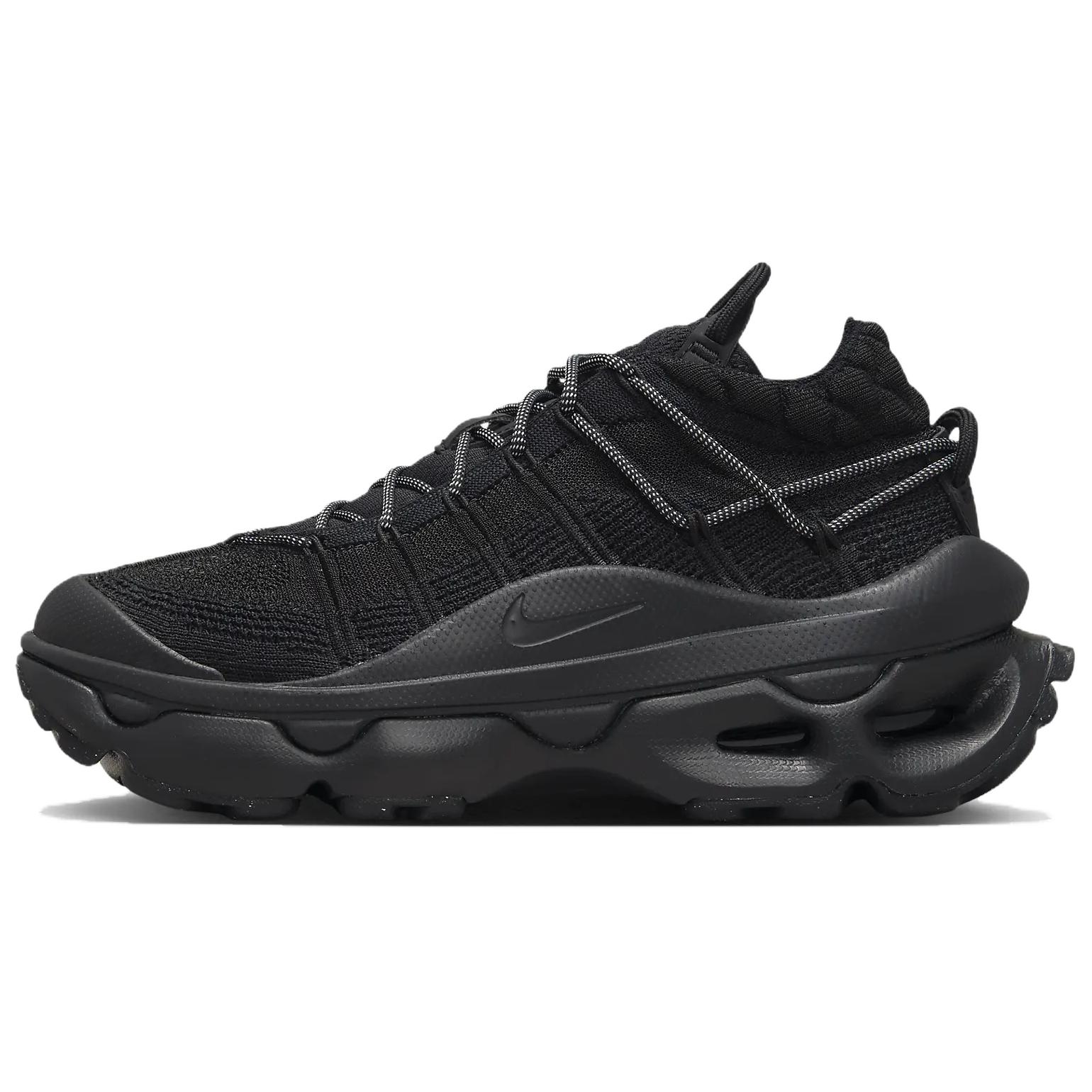 Nike Air Max Flyknit Venture Black Metallic Silver Women’s