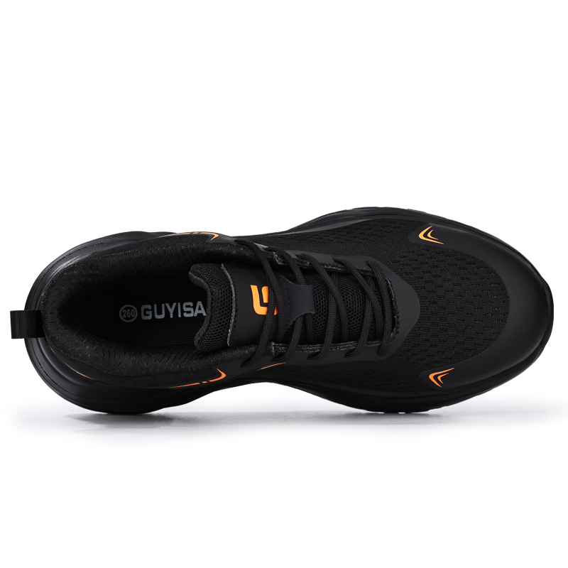 LANOUDUN Impact Resistant Lightweight Low top Outdoor Shoes Unisex Black
