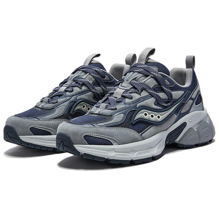 Saucony 2K CAVALRY Running Shoes Unisex Dark Blue Gray