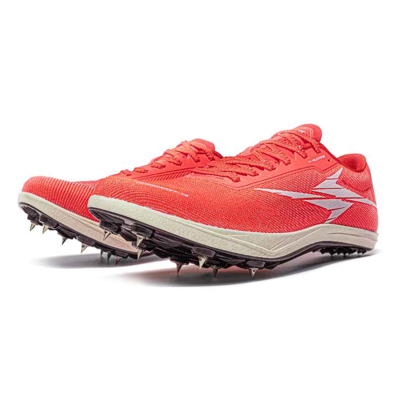 VICTORY LIGHT Slip-Resistant Cushioning Breathable Low-Top Training Running Shoes Unisex Racing Red