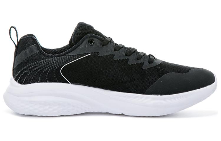 Erke Abrasion Resistant Low top Running Shoes Men’s Black White