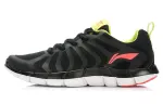 Li Ning Breathable Low top Running Shoes Men's Black Yellow