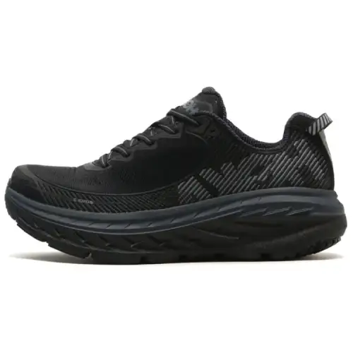 HOKA ONE ONE Bondi Running Shoes Men's Low Top Black