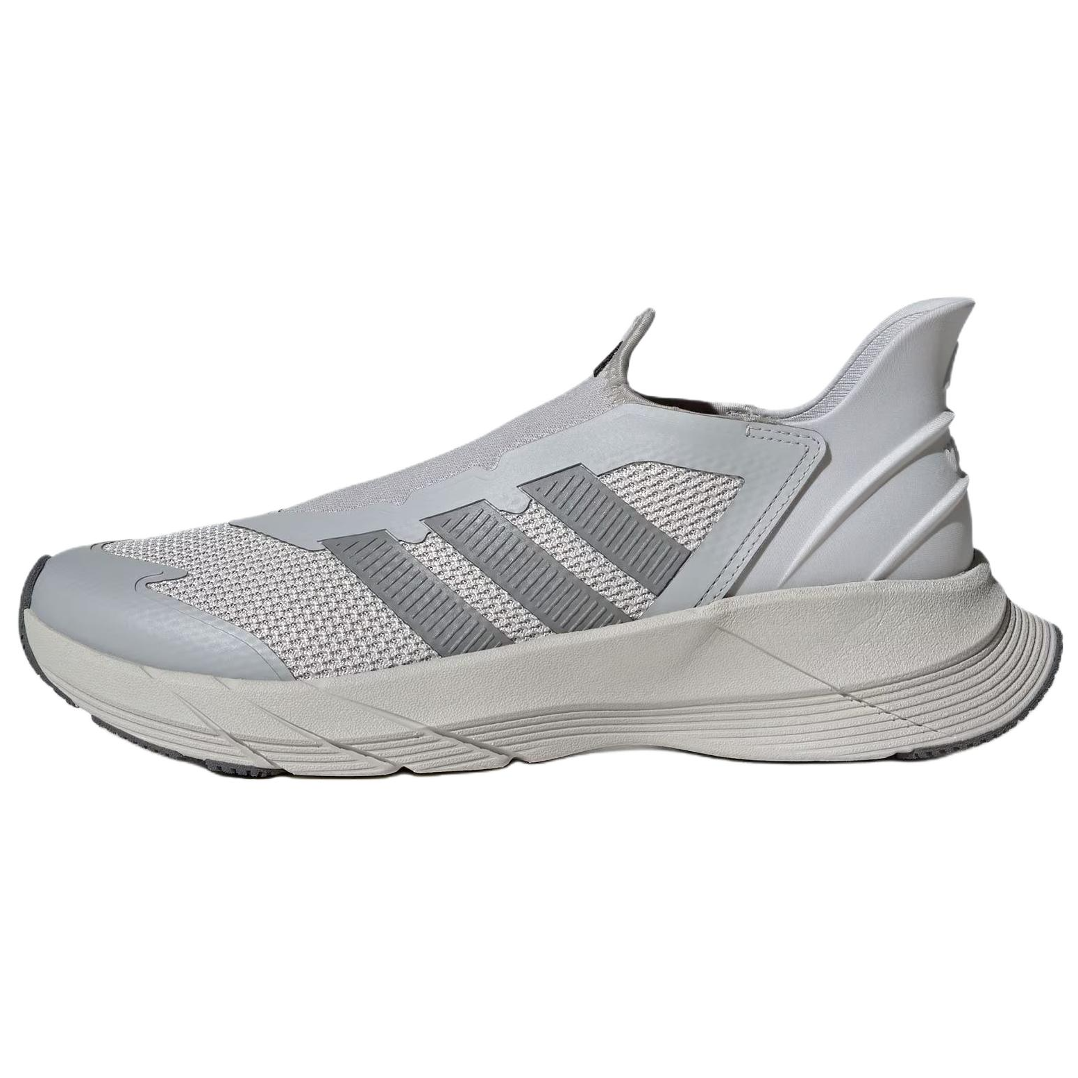 Adidas Slip Resistant Abrasion Resistant Low top Running Shoes Unisex Gray