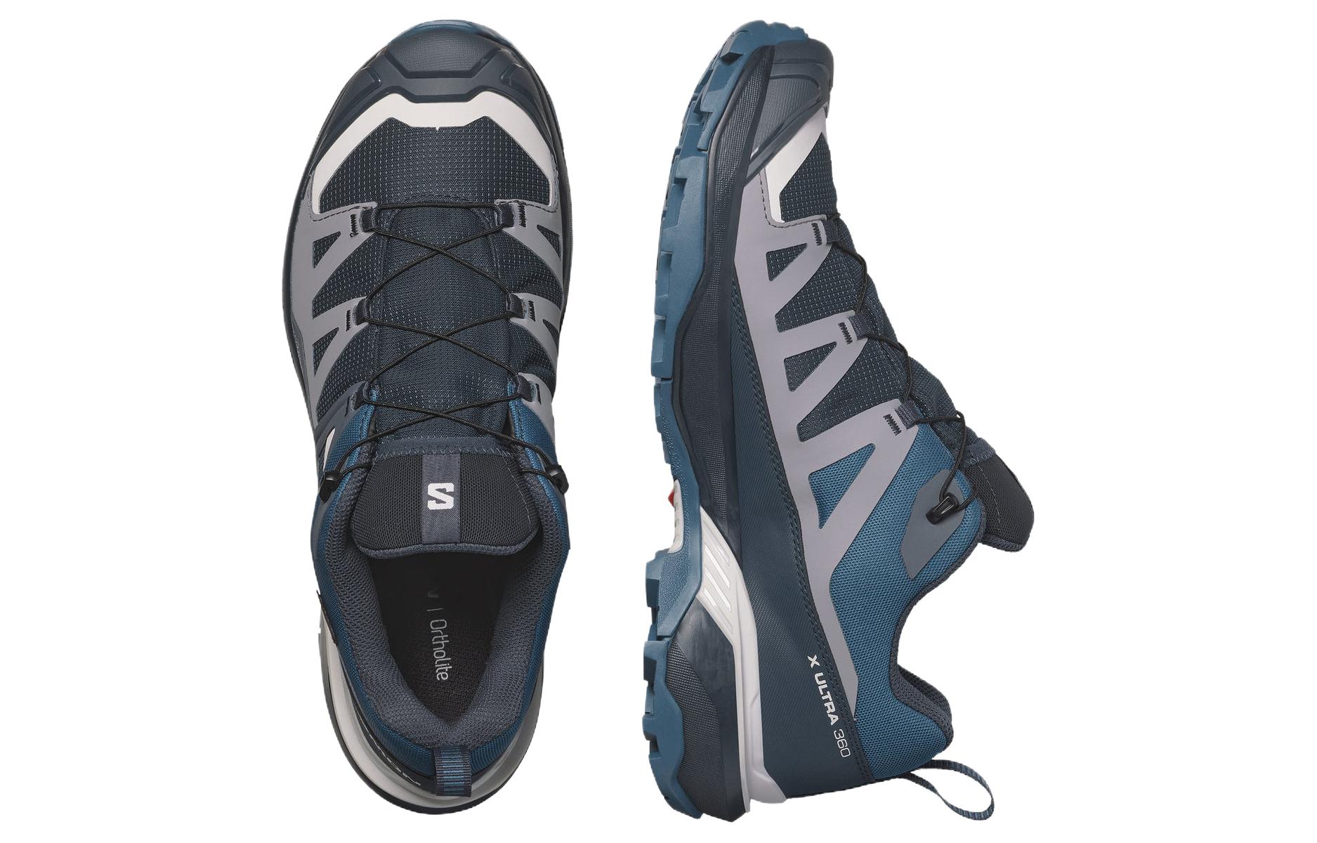 SALOMON X ULTRA 360 Gore Te Fashion Slip Resistant Low top Outdoor Shoes Men’s Black Blue
