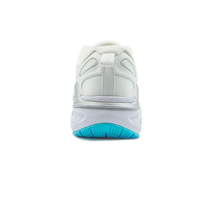 PEAK Cushioning Abrasion Resistant Cushioning, Wear Resistant Low top Casual Running Shoes Men’s White Blue