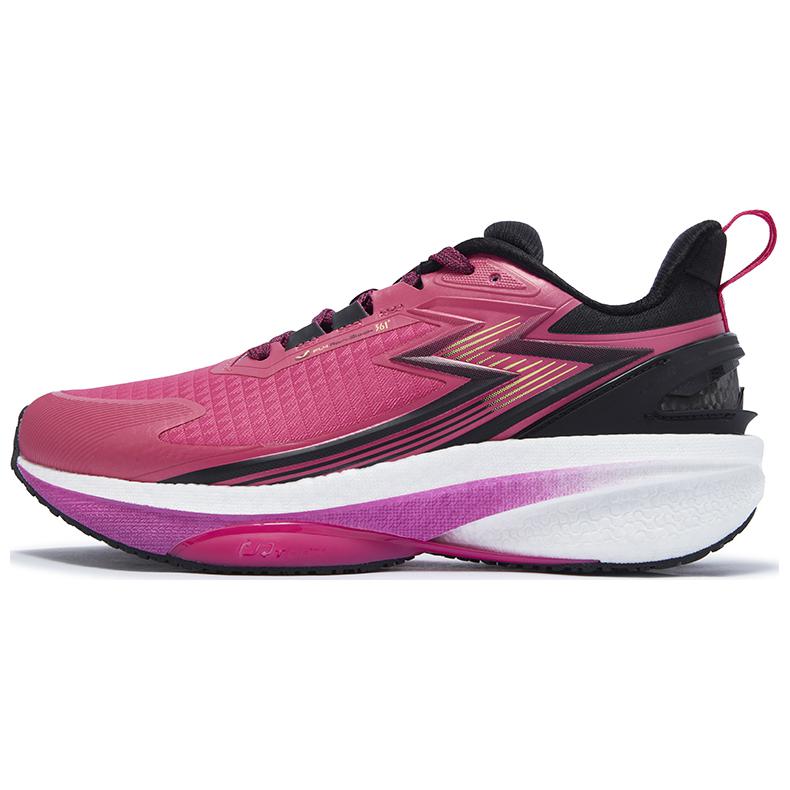 361° Rain Screen 8.0 Slip Resistant Abrasion Resistant Low top Sprint Running Shoes Women’s Red Black