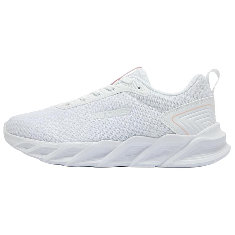 361° Breathable Lightweight Breathable And Lightweight Low top Training Running Shoes Women’s Extraordinary White/Pink