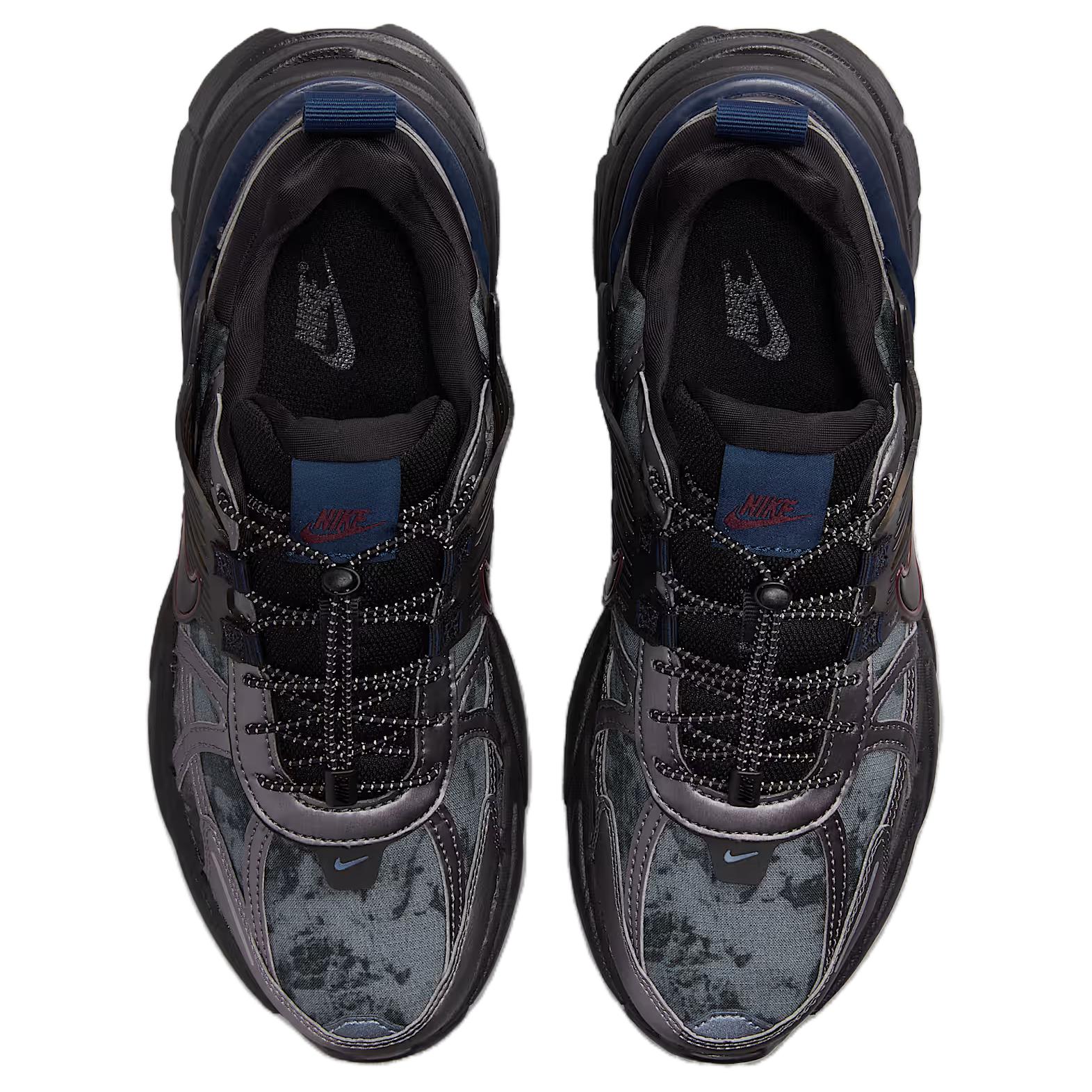 Nike V2K Run Metallic Dark Grey Burgundy Crush Women’s