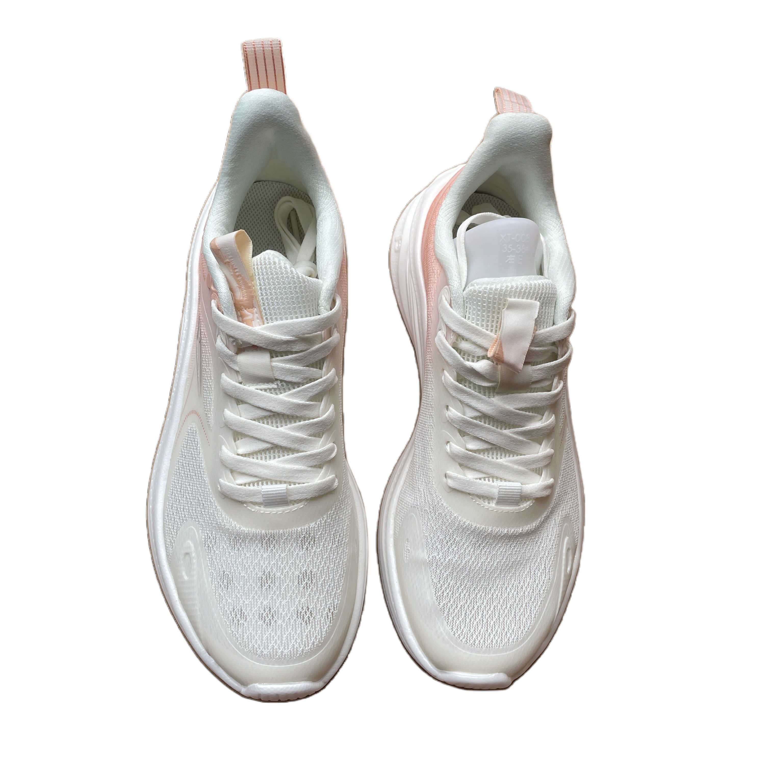 Erke Slip Resistant Abrasion Resistant Running Shoes Women’s Peach